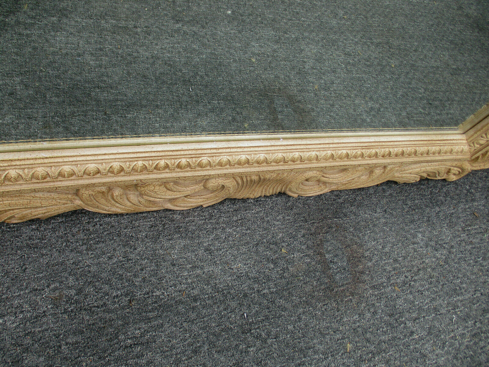 62937 Large Decorator Shell Top Mirror 45 x 57