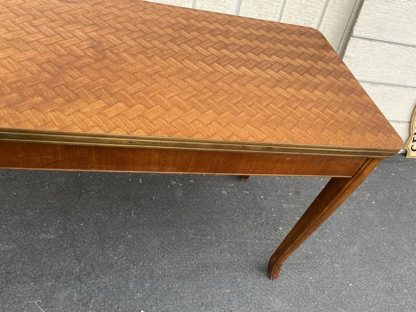 66527   Custom Hand Made ETERNA Console Library Table Stand KON MUNDUS  New York