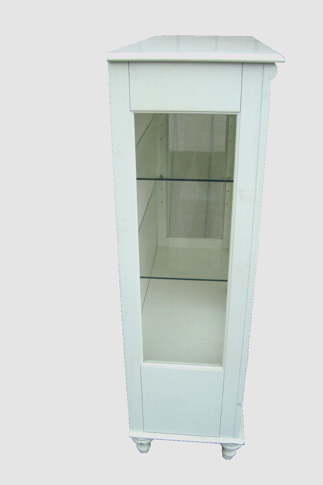 62077   Modern STANLEY Bookcase Curio Cabinet Factory Finish