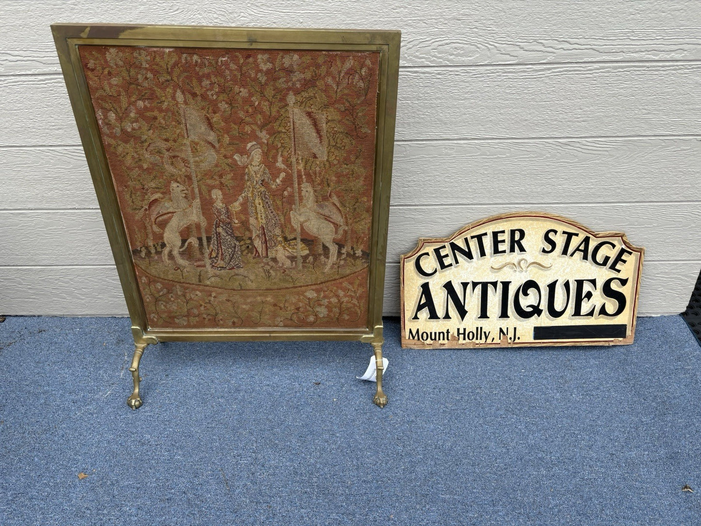 65585 BRONZE Custom Hand Made Fireplace Screen Room Divider