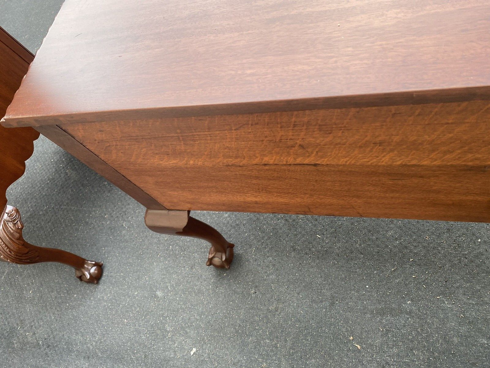 66073 Solid Mahogany Vanity Desk CUSTOM MADE