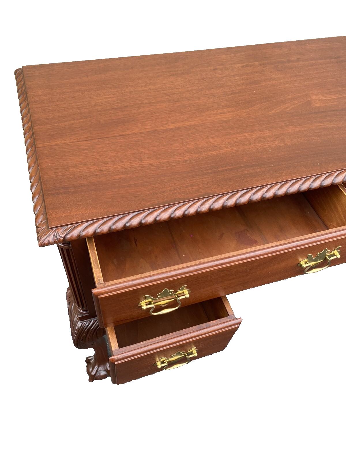 66073 Solid Mahogany Vanity Desk CUSTOM MADE