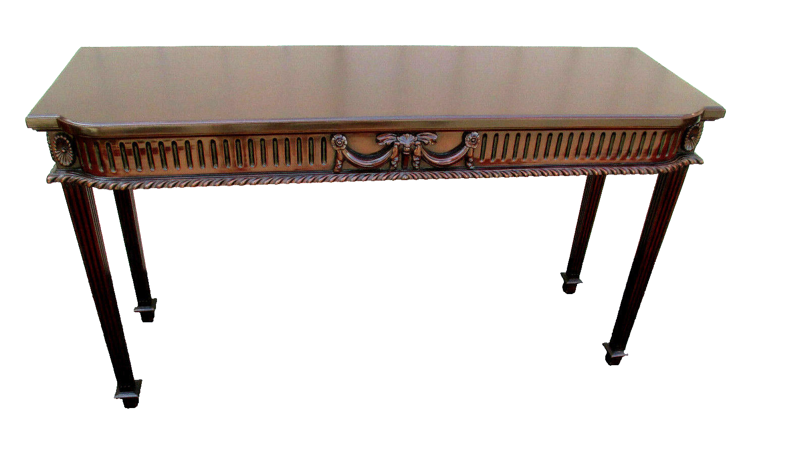 63092   Solid Mahogany Buffet Sideboard Cabinet