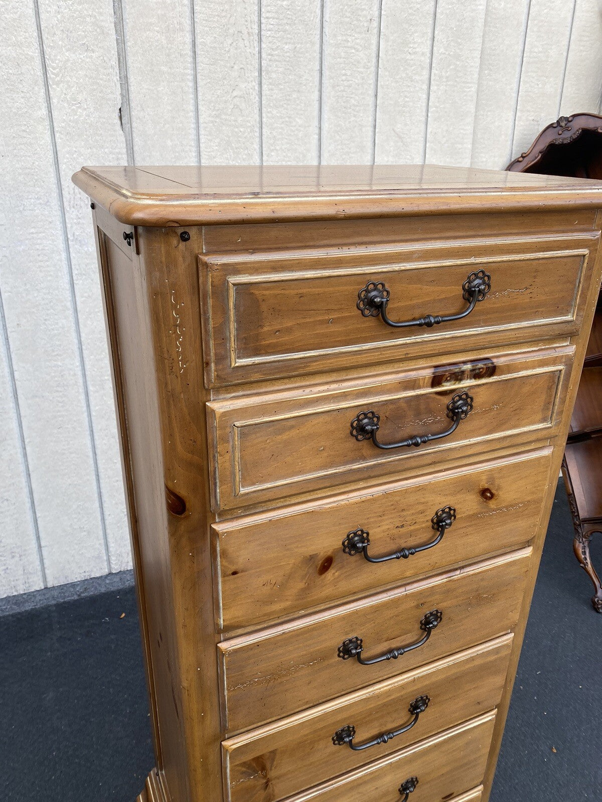 65979    NATIONAL Furniture Pine Lingerie Chest Dresser
