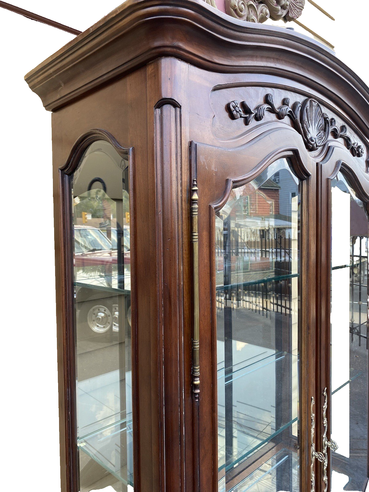 64784 Super Quality Lighted Curio China Cabinet