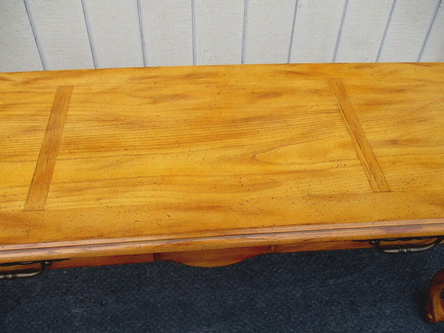 63695  Oak Console Table Server Sideboard