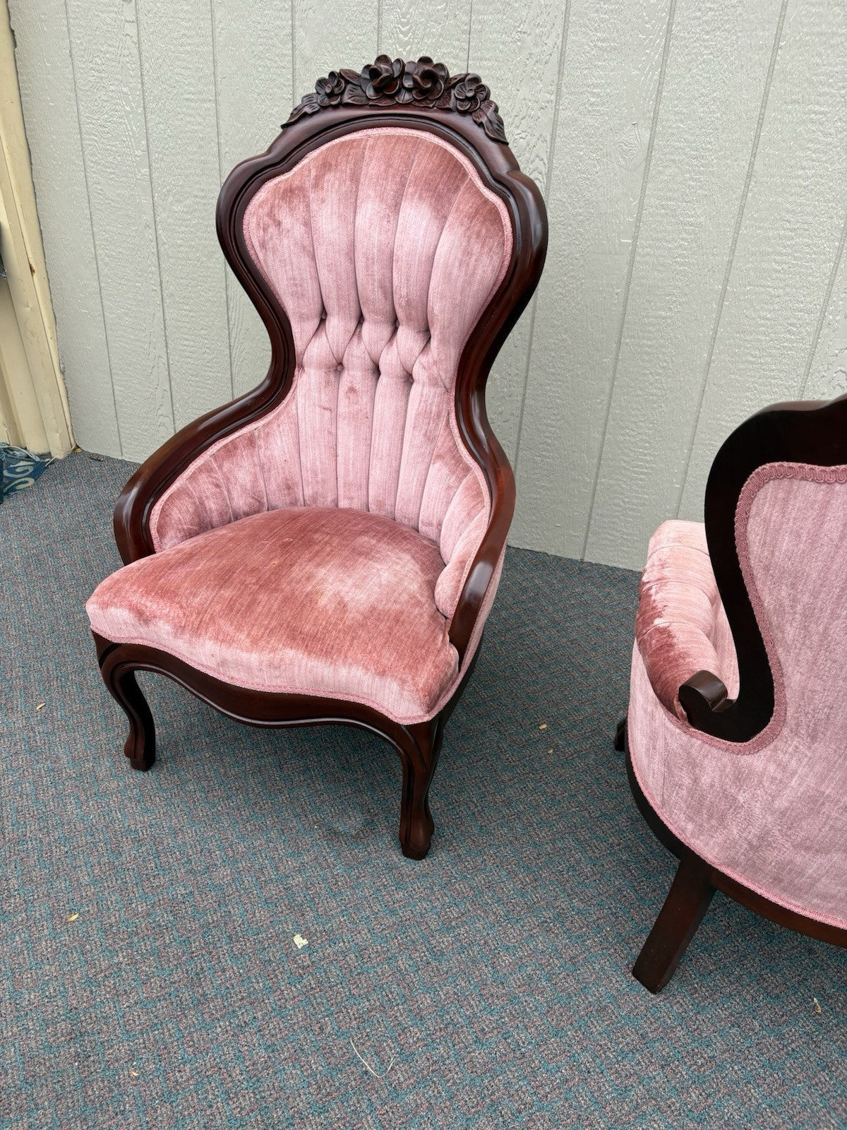 67145  PAIR   Victorian Classics  Victorian Style Chair Chairs