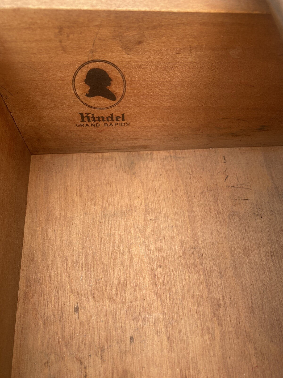 65611   KINDEL Furniture Quality Walnut High Chest Dresser