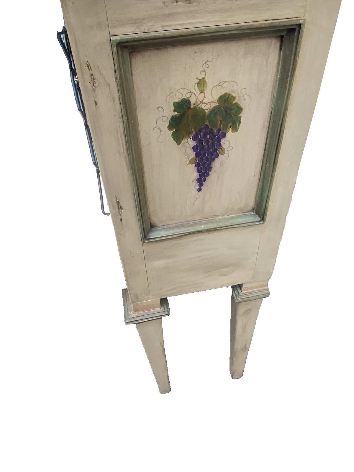 66541 Rustic Primitive Wine Rack Kitchen cabinet