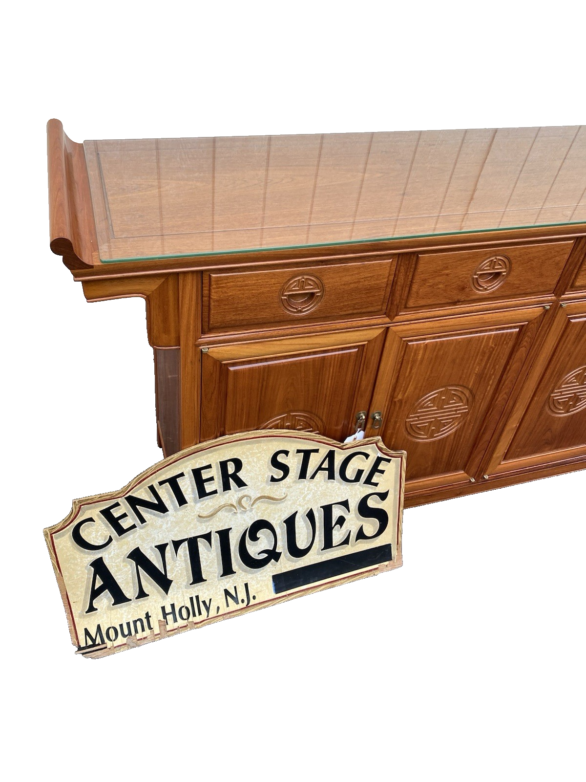 65443    Oriental Sideboard Server  Buffet Cabinet