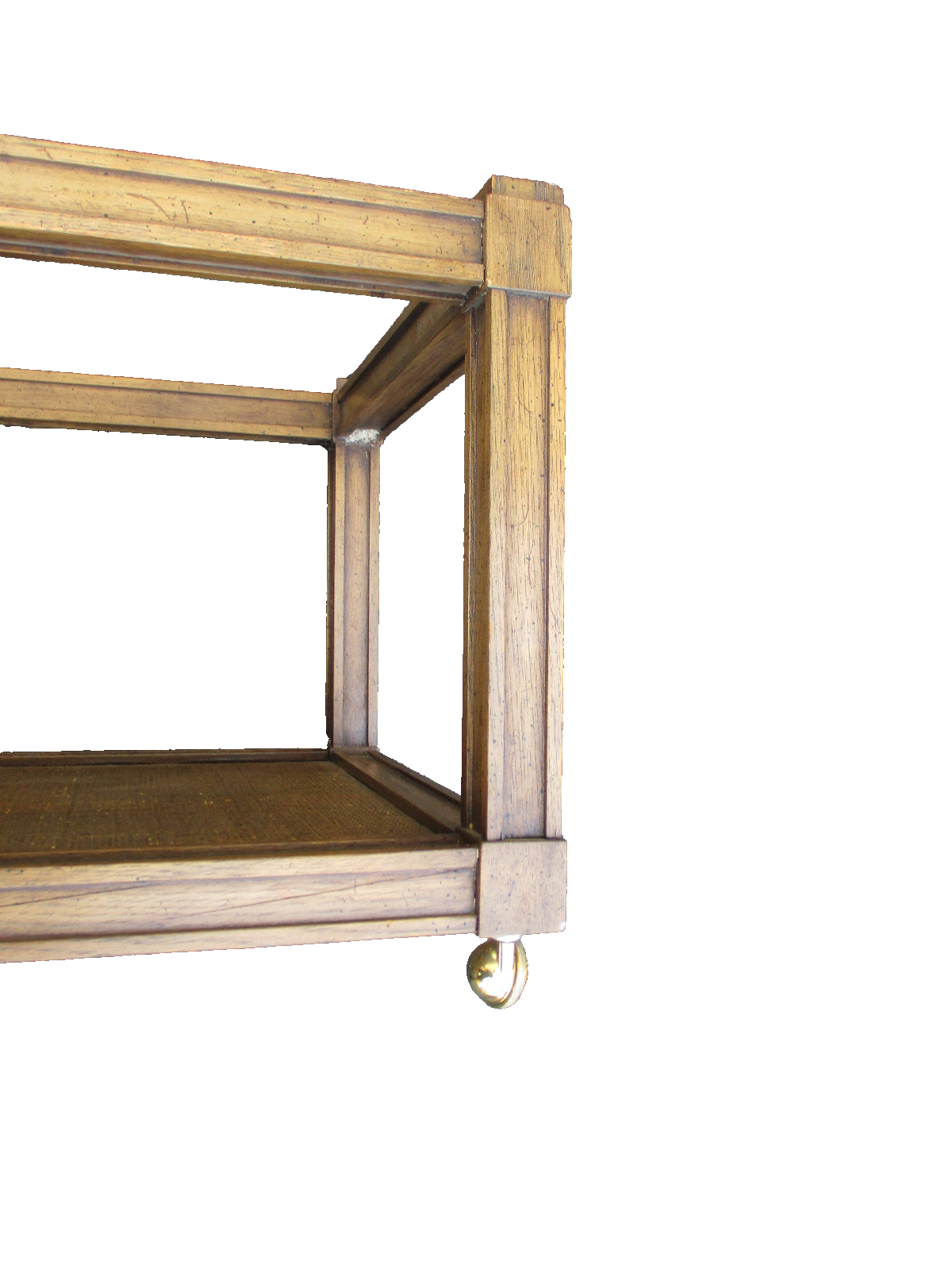 64561   MCM Modern THICK GLASS Top Coffee Table Stand