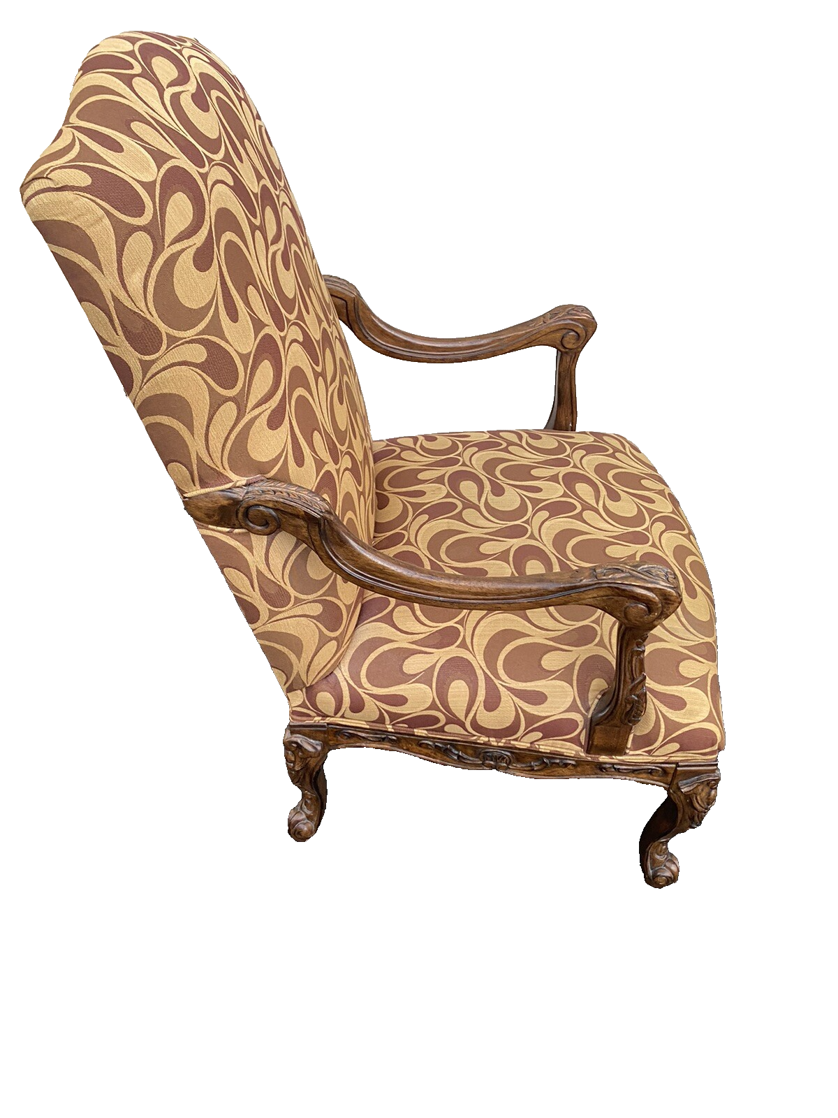 66070   Fancy Carved Armchair Chair BEST CHAIRS