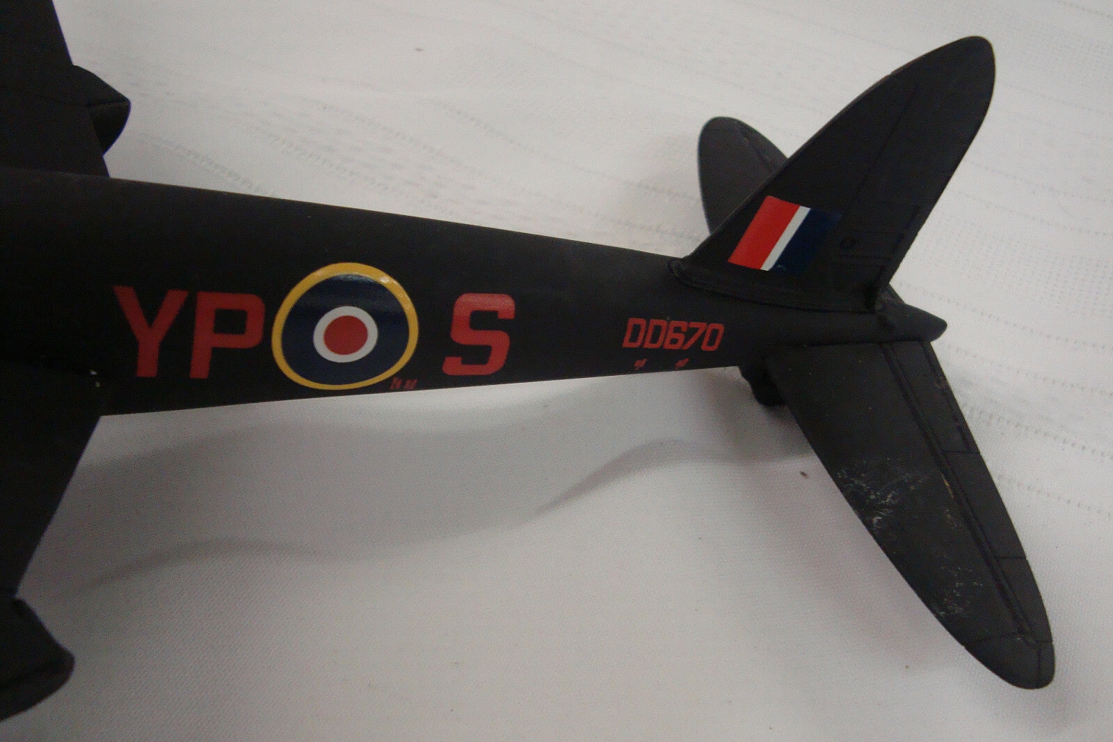 ES34 Franklin Mint Precision Models WWII B-25 Mitchell Hells Fire Mosquito FMPM