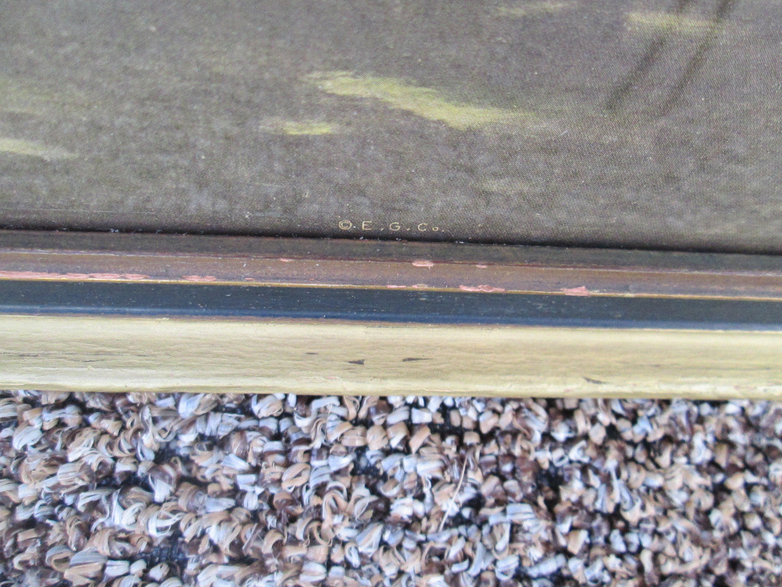 ART 20:   Atkinson Fox Print in Deco Picture Frame