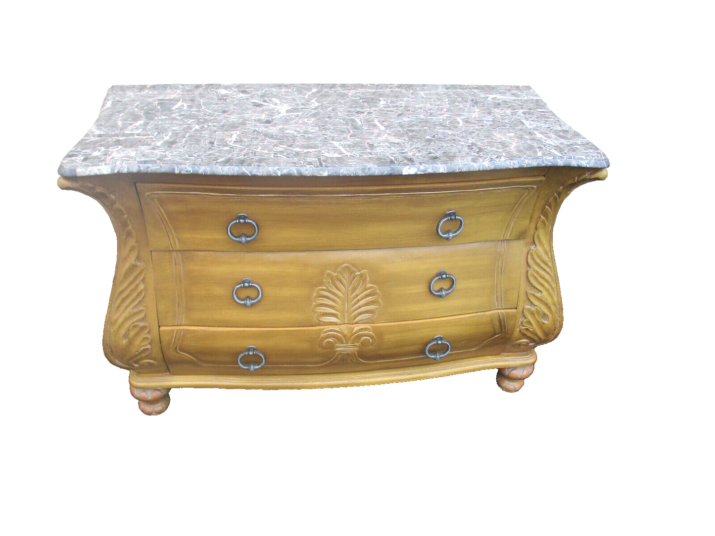 63801 Marble Top Dresser Chest Server Cabinet