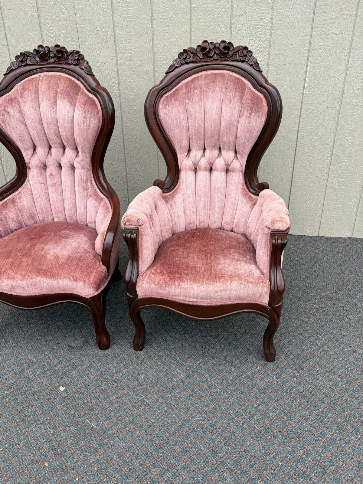 67145  PAIR   Victorian Classics  Victorian Style Chair Chairs