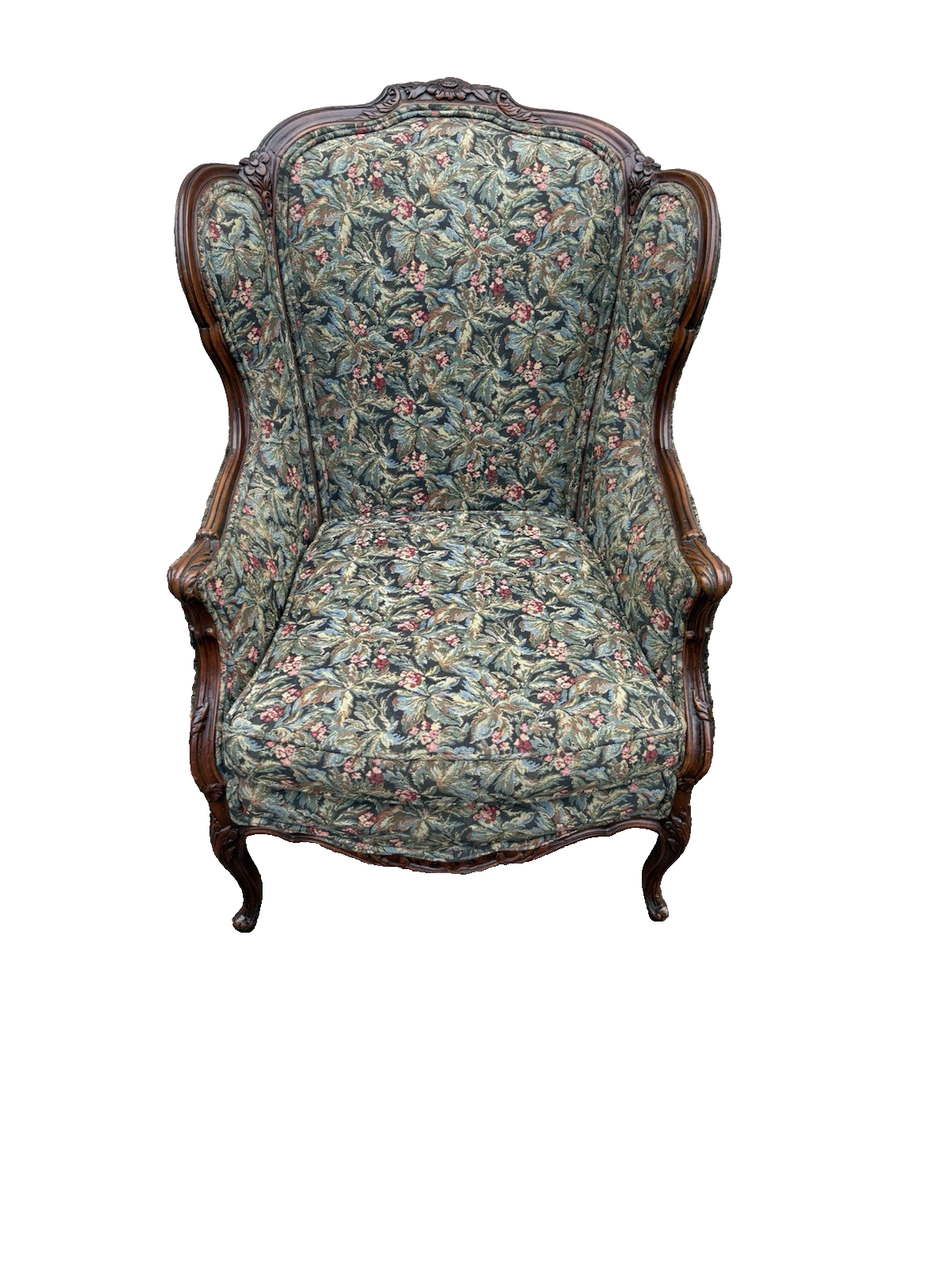 66947 Louis XV French Carved Armchair Chair