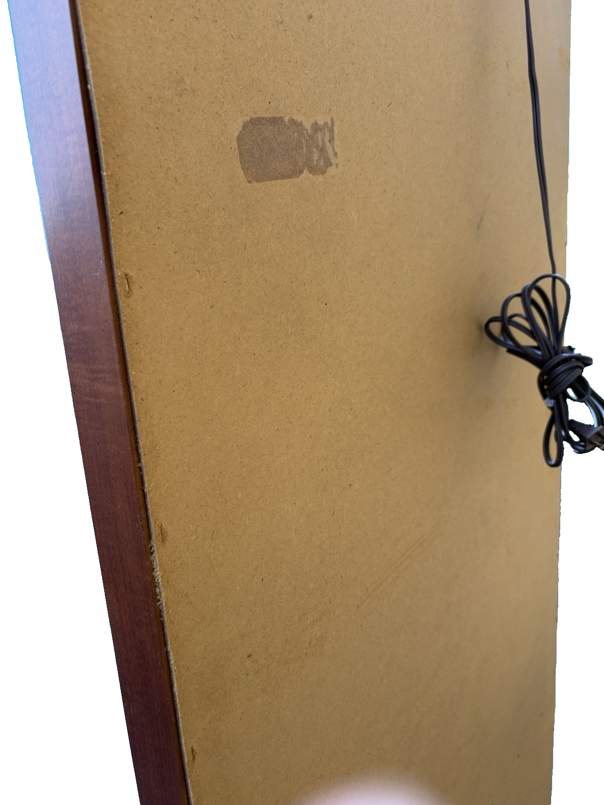 66688 Fancy 4 Door Side Loading  Mahogany Curio China Cabinet