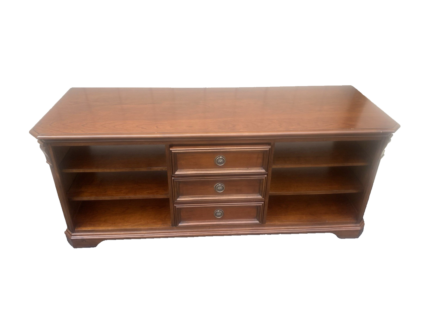 66548 Cherry Hooker Furniture  Television Cabinet Stand 64" WIDE