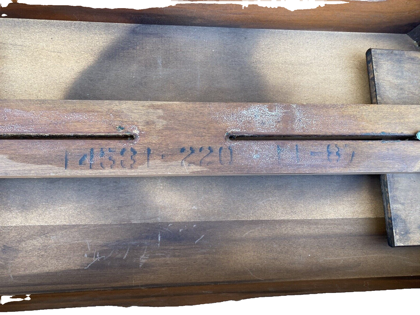 65641 Mahogany Tea Table w/ Pull-outs