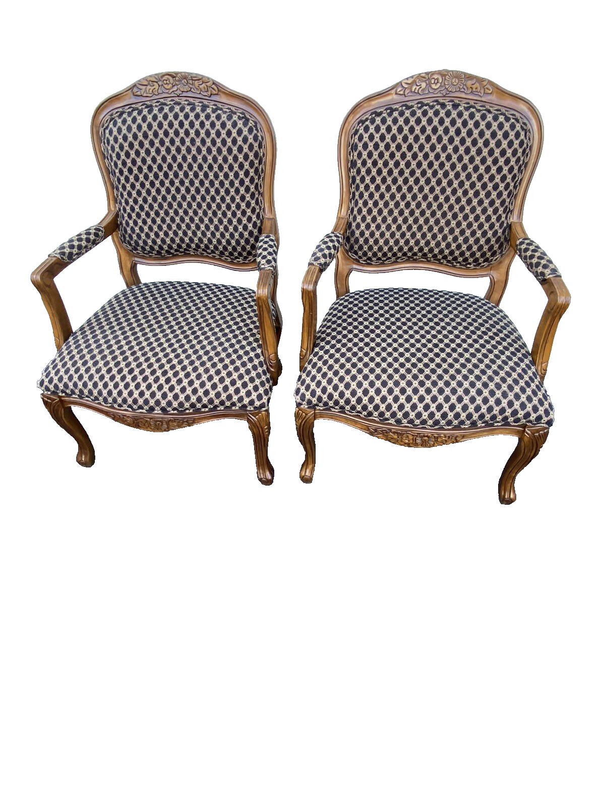 65252 Pair Bergere Armchair Chair