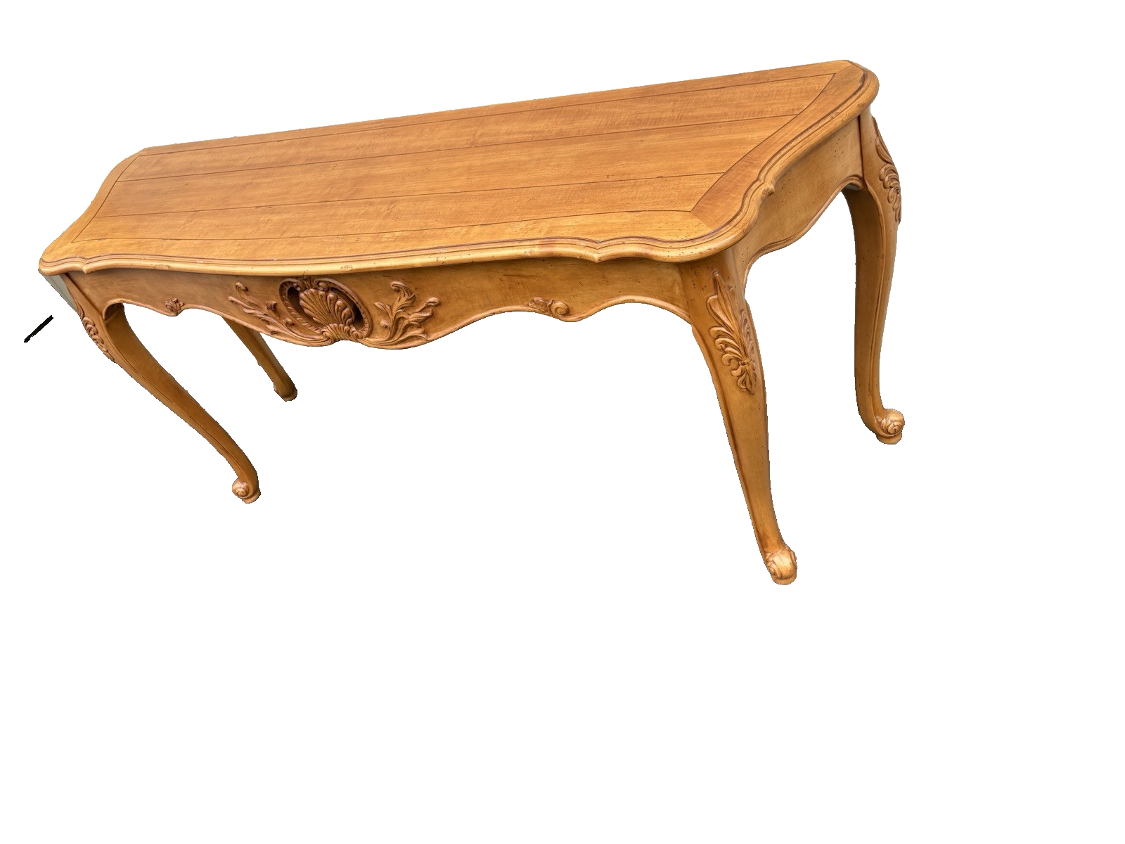 66830  ETHAN ALLEN French Country Console Table Sideboard