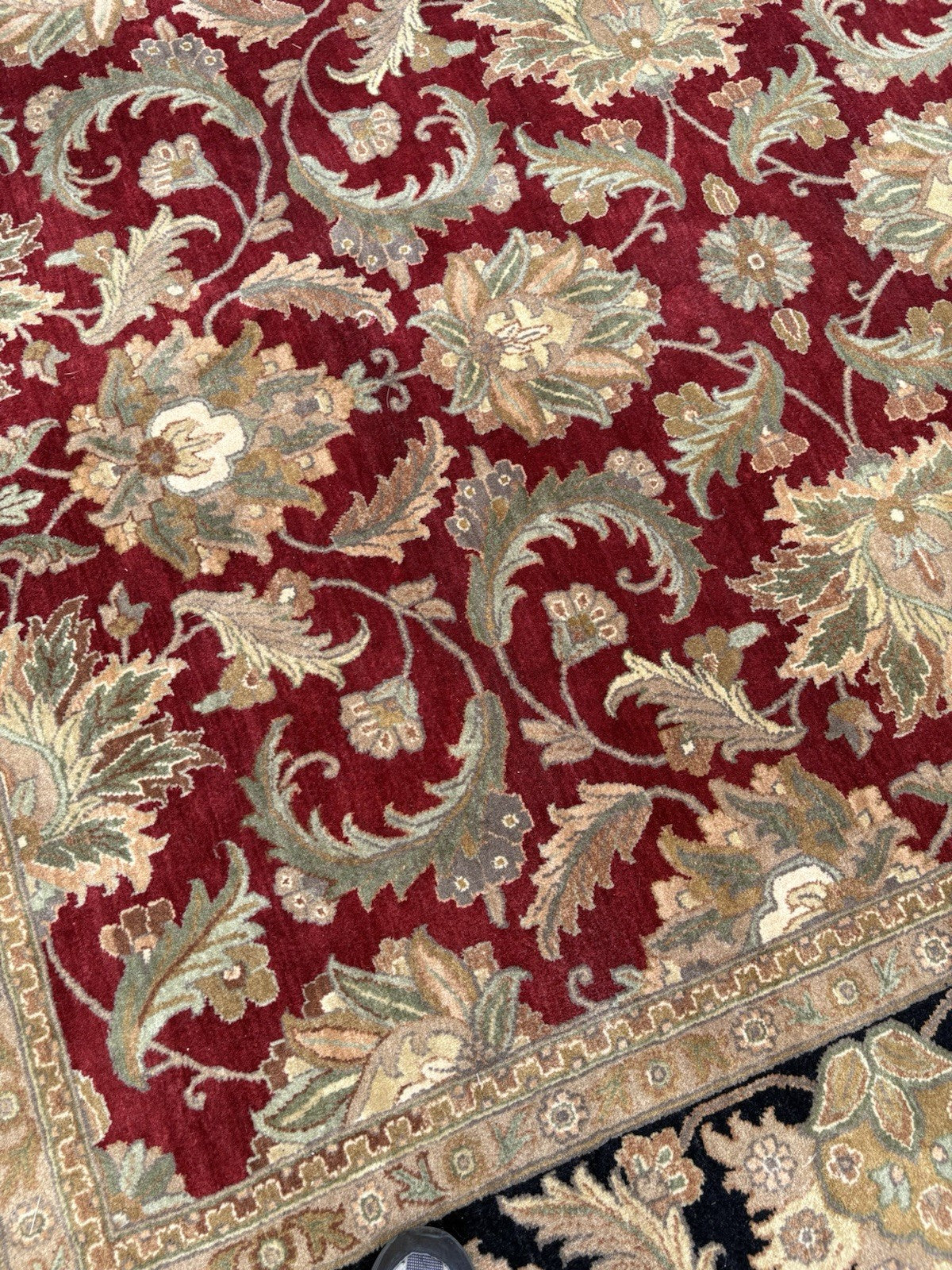 00001 Large Machine Made Oriental  Wool Rug Carpet