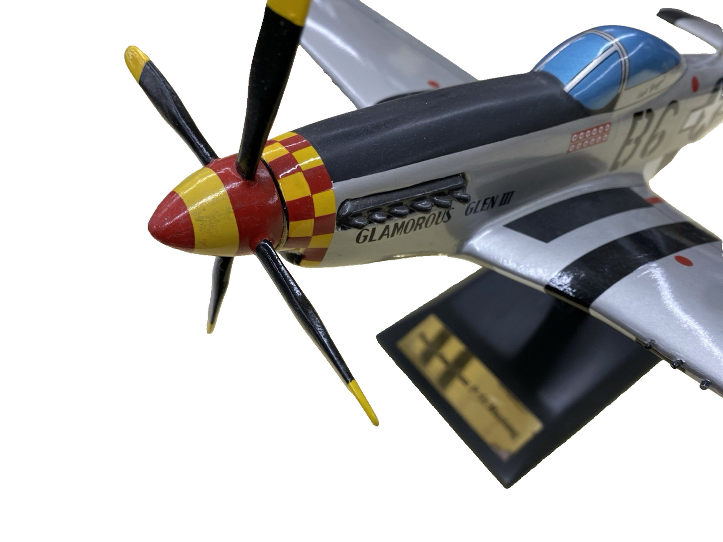ES 222: Danbury Mint P 51 Mustang Airplane Plane