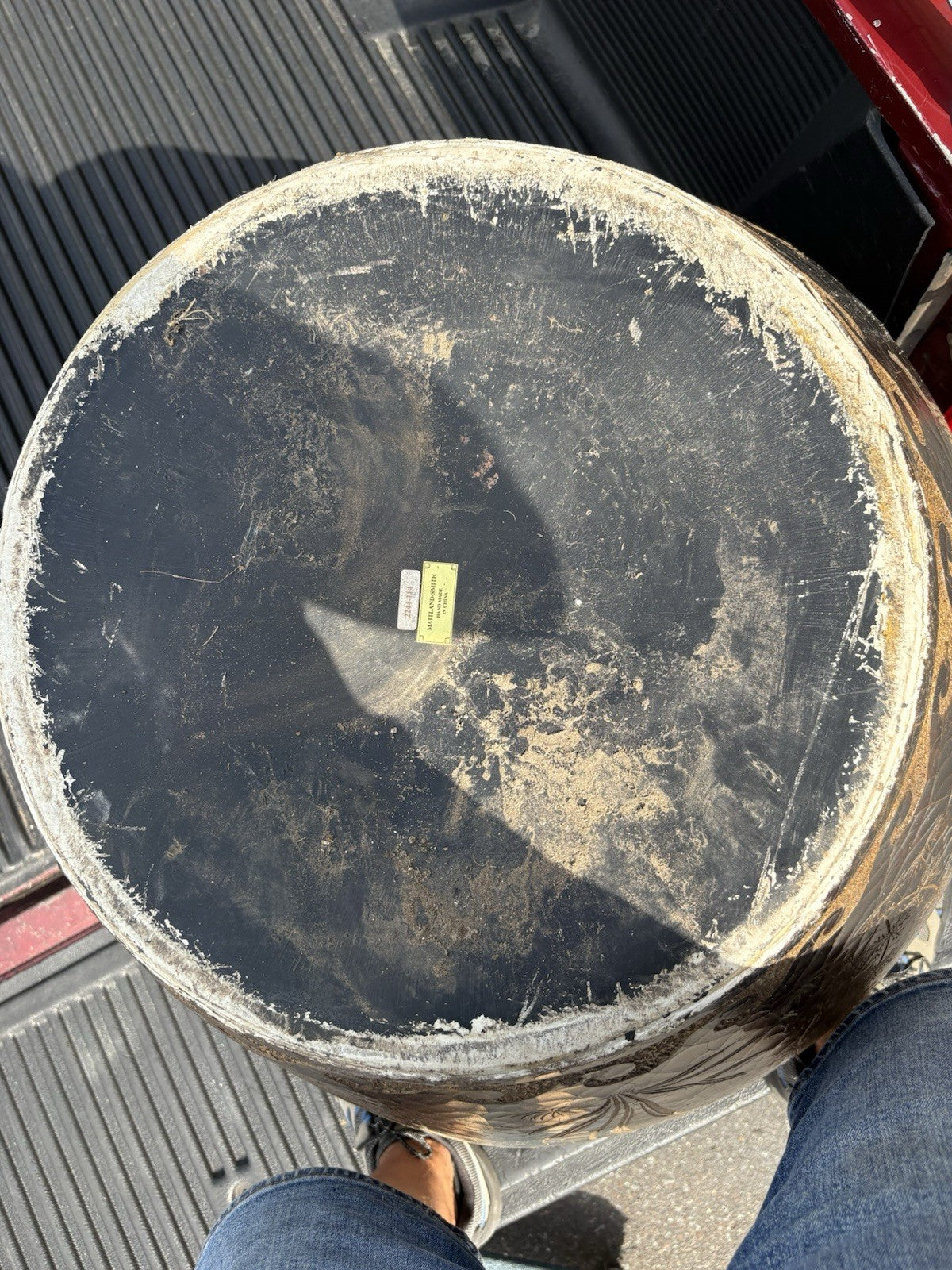 GARDEN HS:   MAITLAND SMITH Fish Ceramic Pottery Bowl