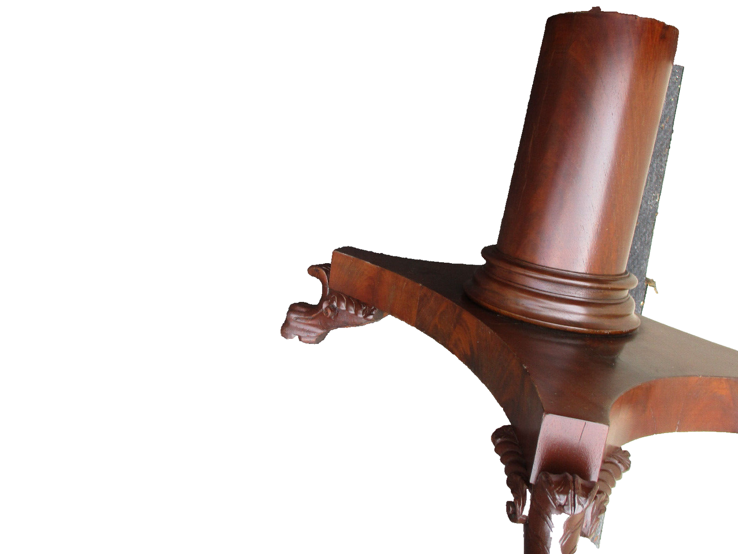 63278   Antique Empire Console Lamp Table  Dining Table Stand