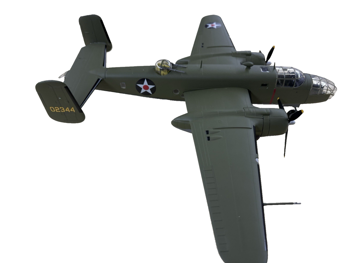 ES 225 Franklin Mint B11B316    B 25 Mitchell USAF WWII Aces MIB  Airplane