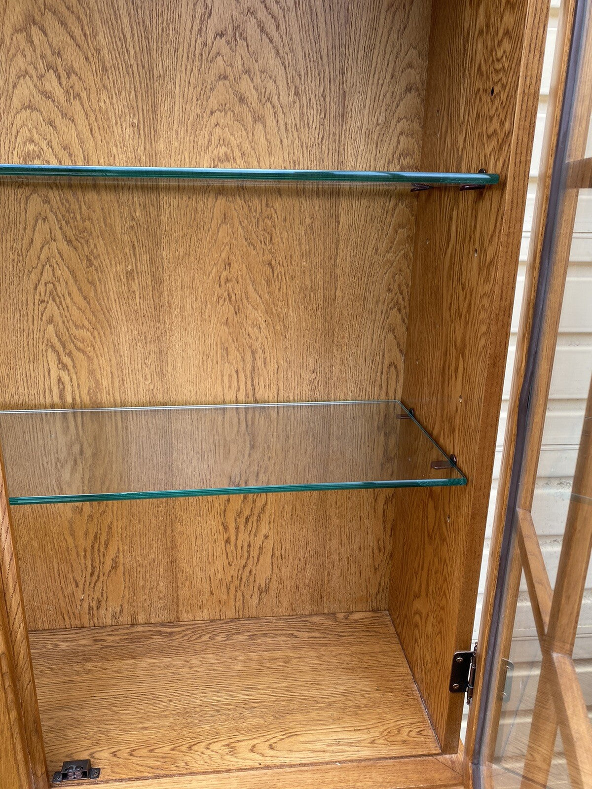 65784  Solid Oak Secretary  Desk RICHARDSON Furniture   with Bookcase Top