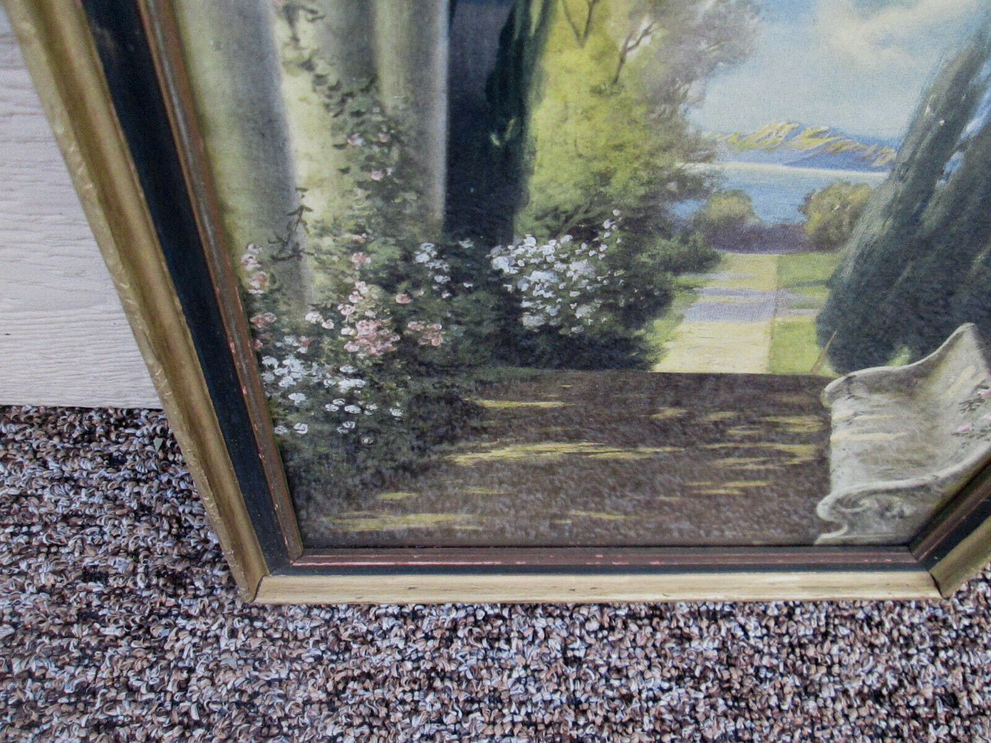 ART 20:   Atkinson Fox Print in Deco Picture Frame