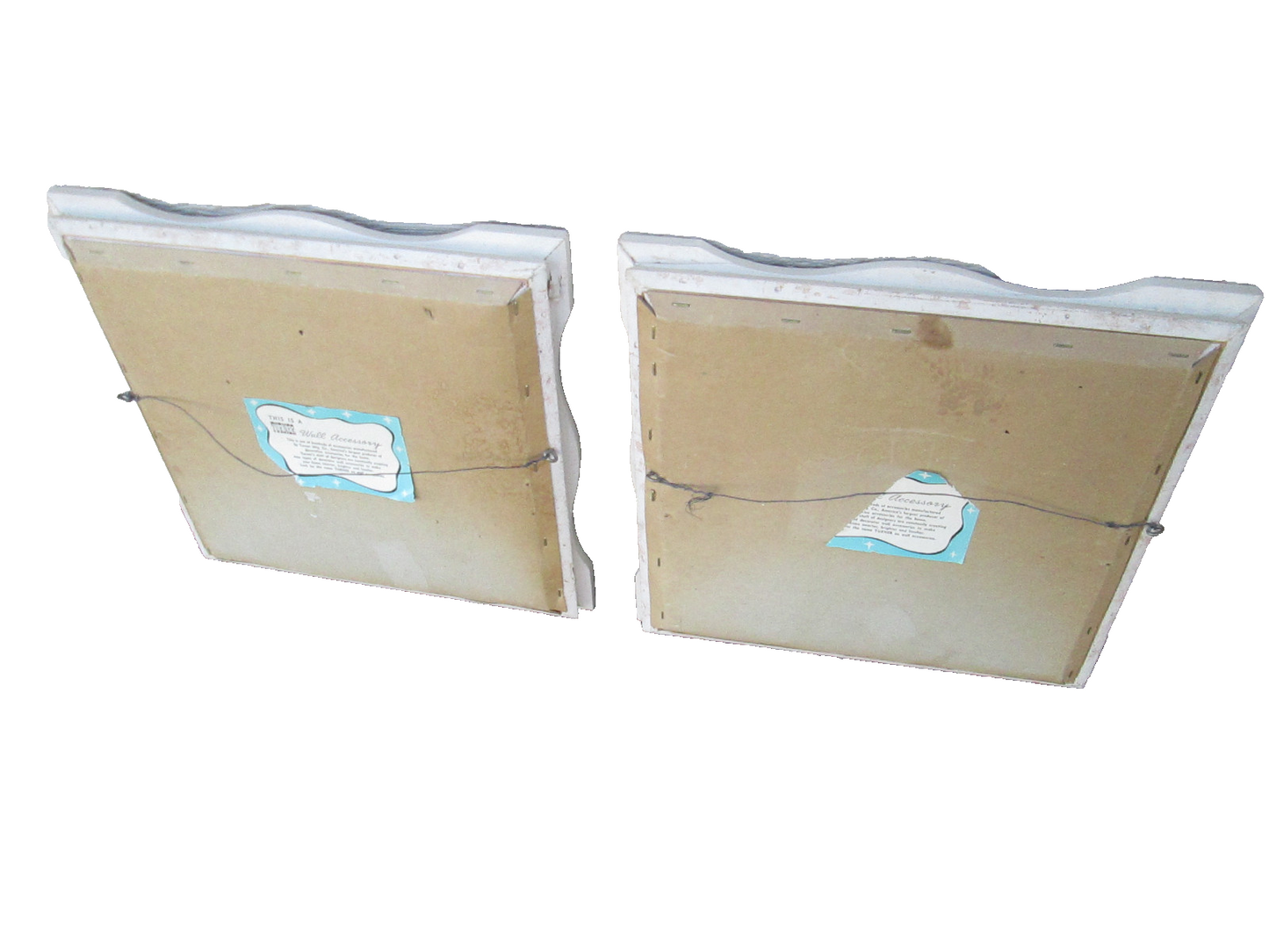 MW :  Pair Mid Century Modern Vintage TURNER Prints In fancy Picture Frames