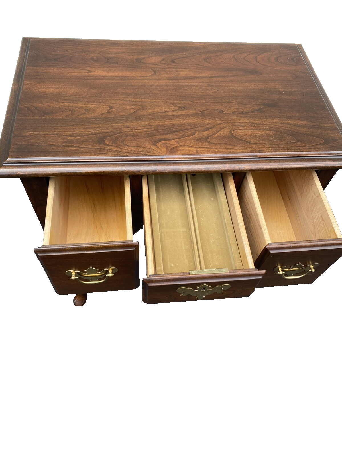 65872 Harden Cherry  Low Boy Dresser Chest
