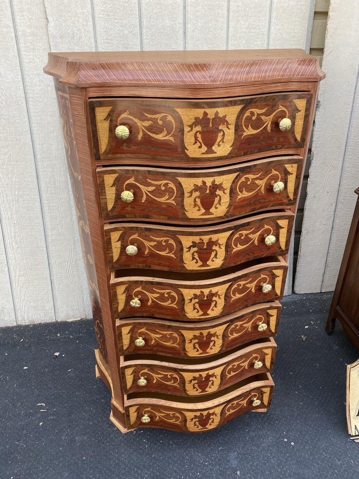 66620 Fancy Decorator Lingerie Chest Dresser High Chest