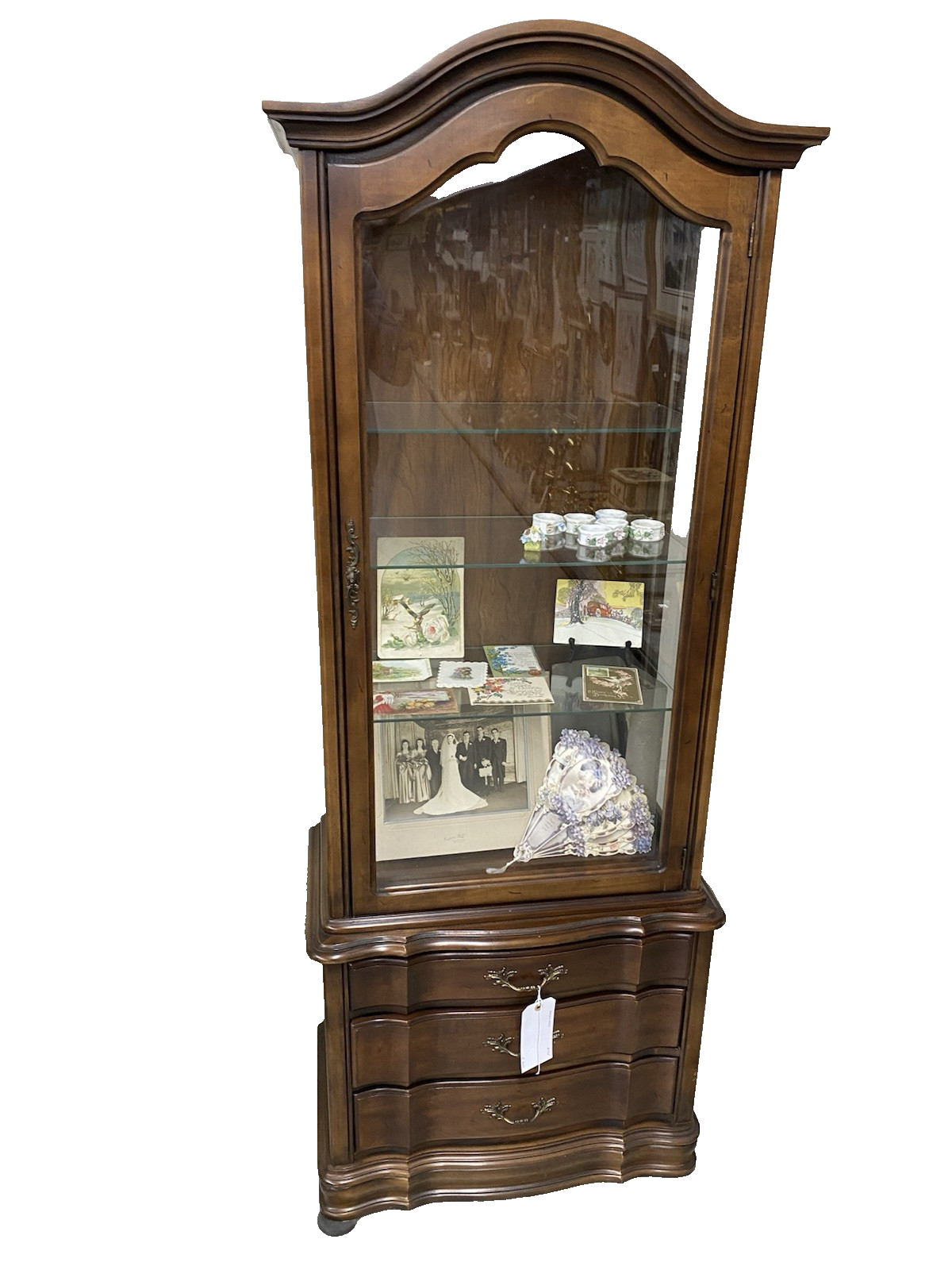 66566   HAMMERY Furniture Curio China Cabinet