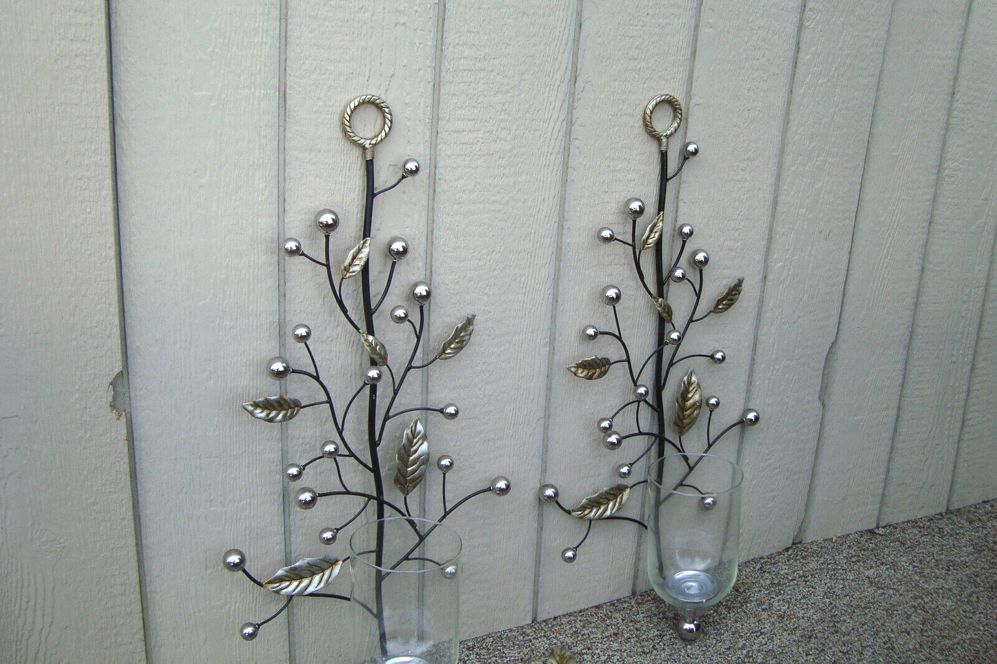 COL MW:    Pair Wall Sconce w/ 2 Matching Hooks