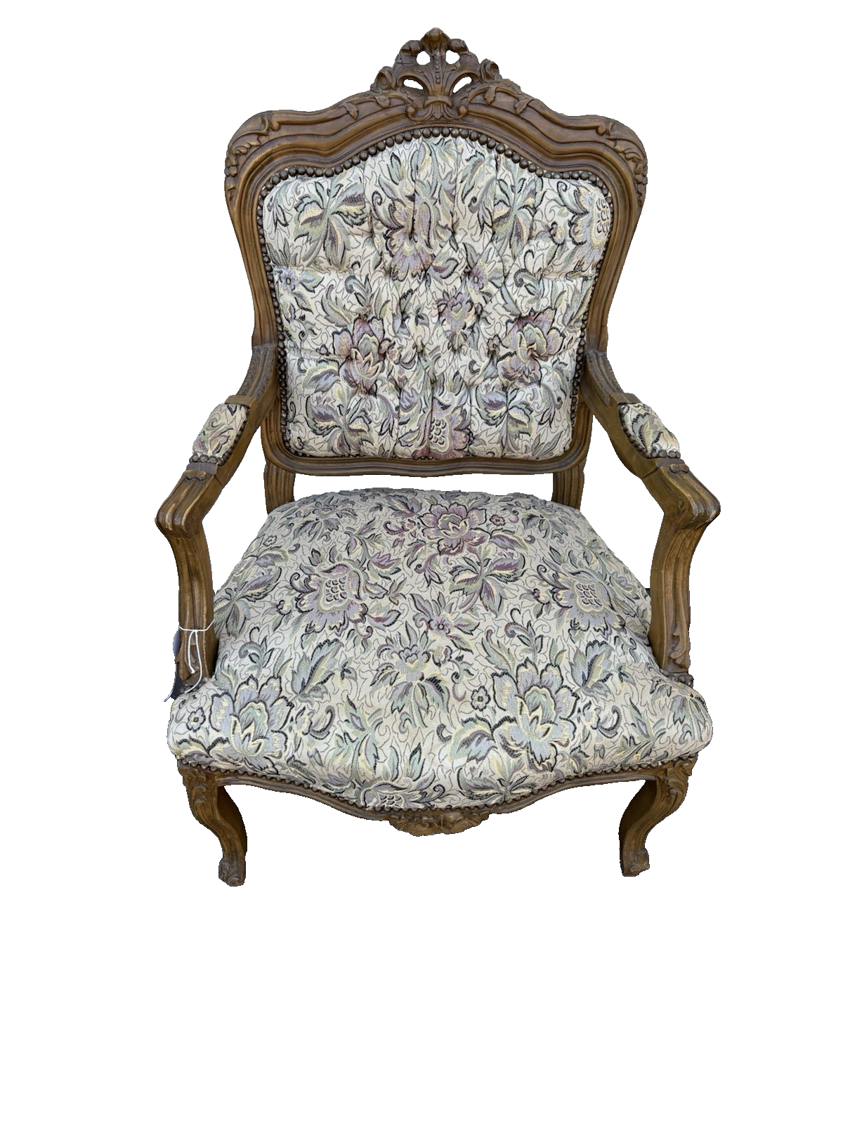 60217 French Country Bergere Armchair Chair