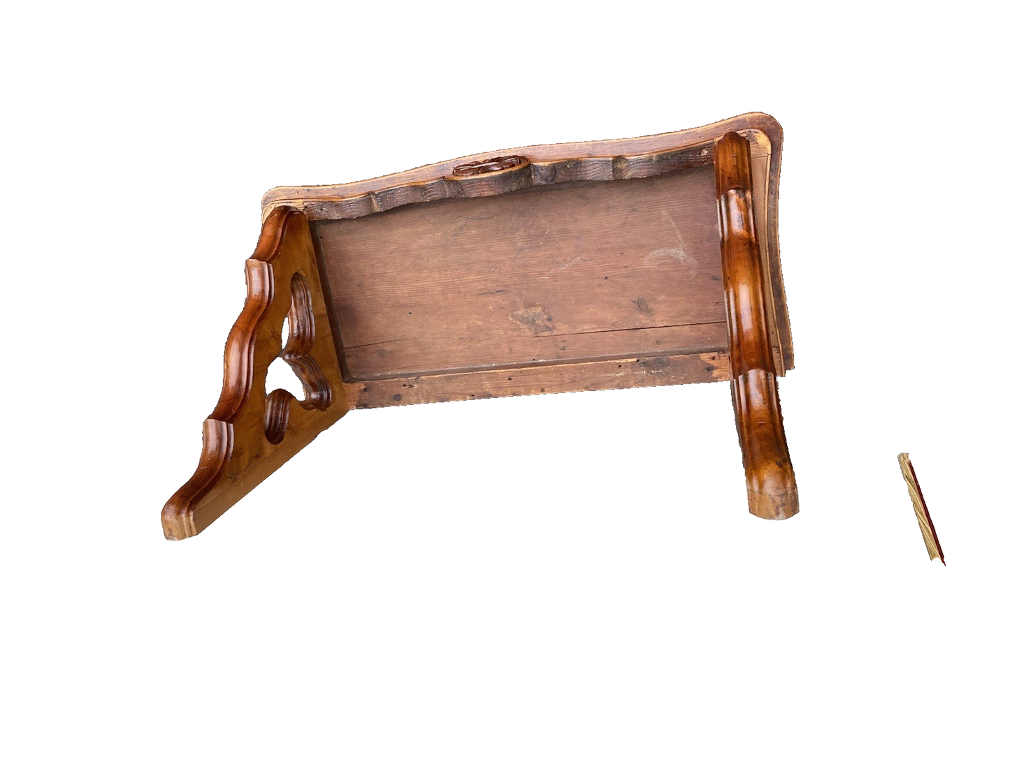 64707  Victorian Hall Mirror with Stand  Table  Pier Mirror