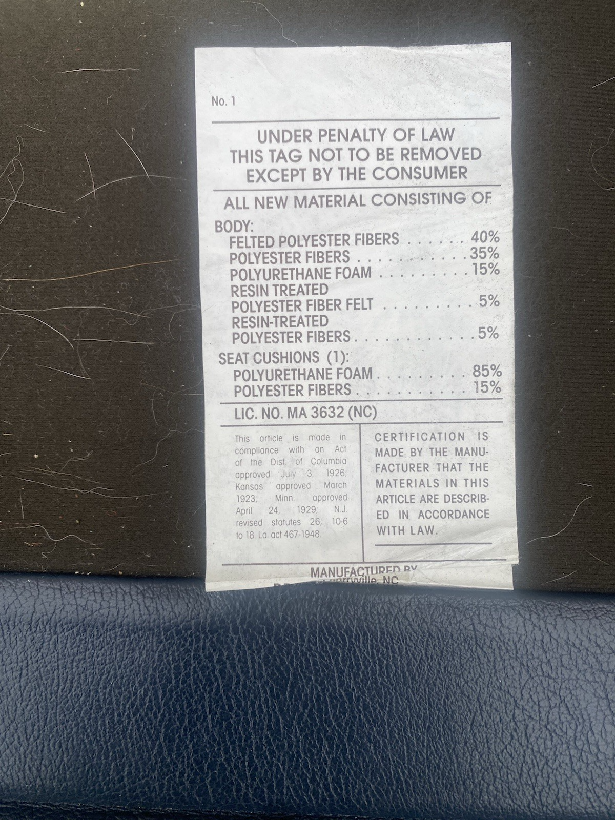 66007 QUALITY   Leather Bradington  Young Blue Recliner Chair