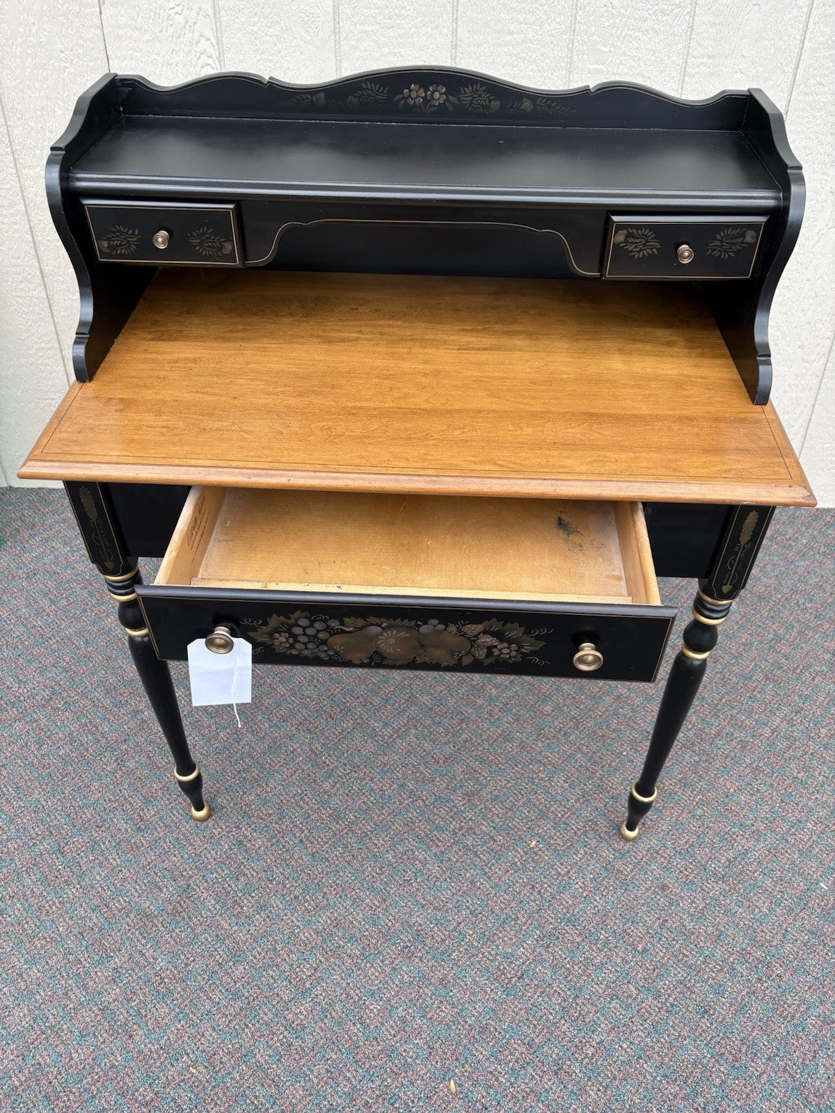 67129 ETHAN ALLEN Office Stenciled Office Desk