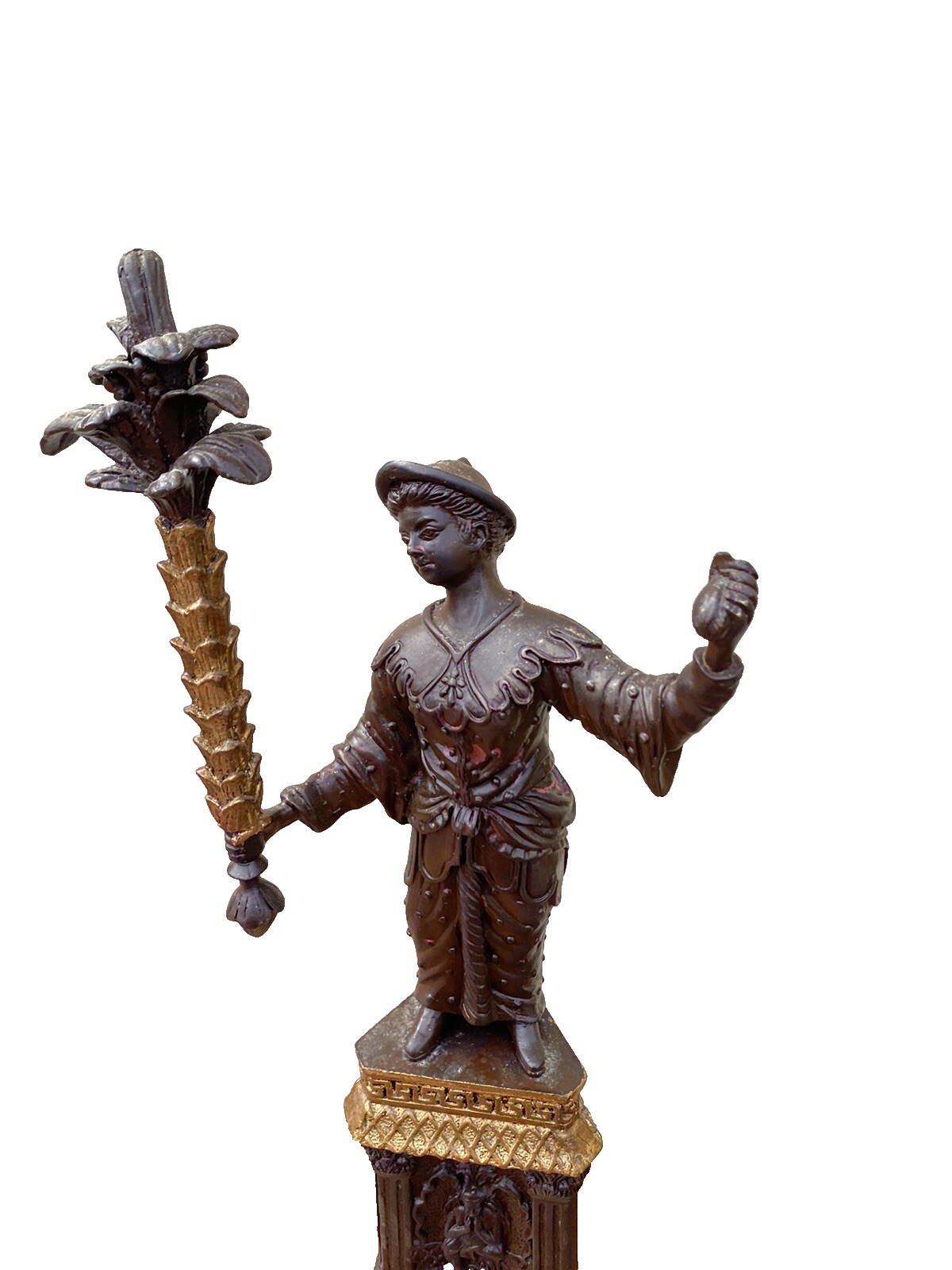 65280 QUALITY Figural Table Lamp with Shade