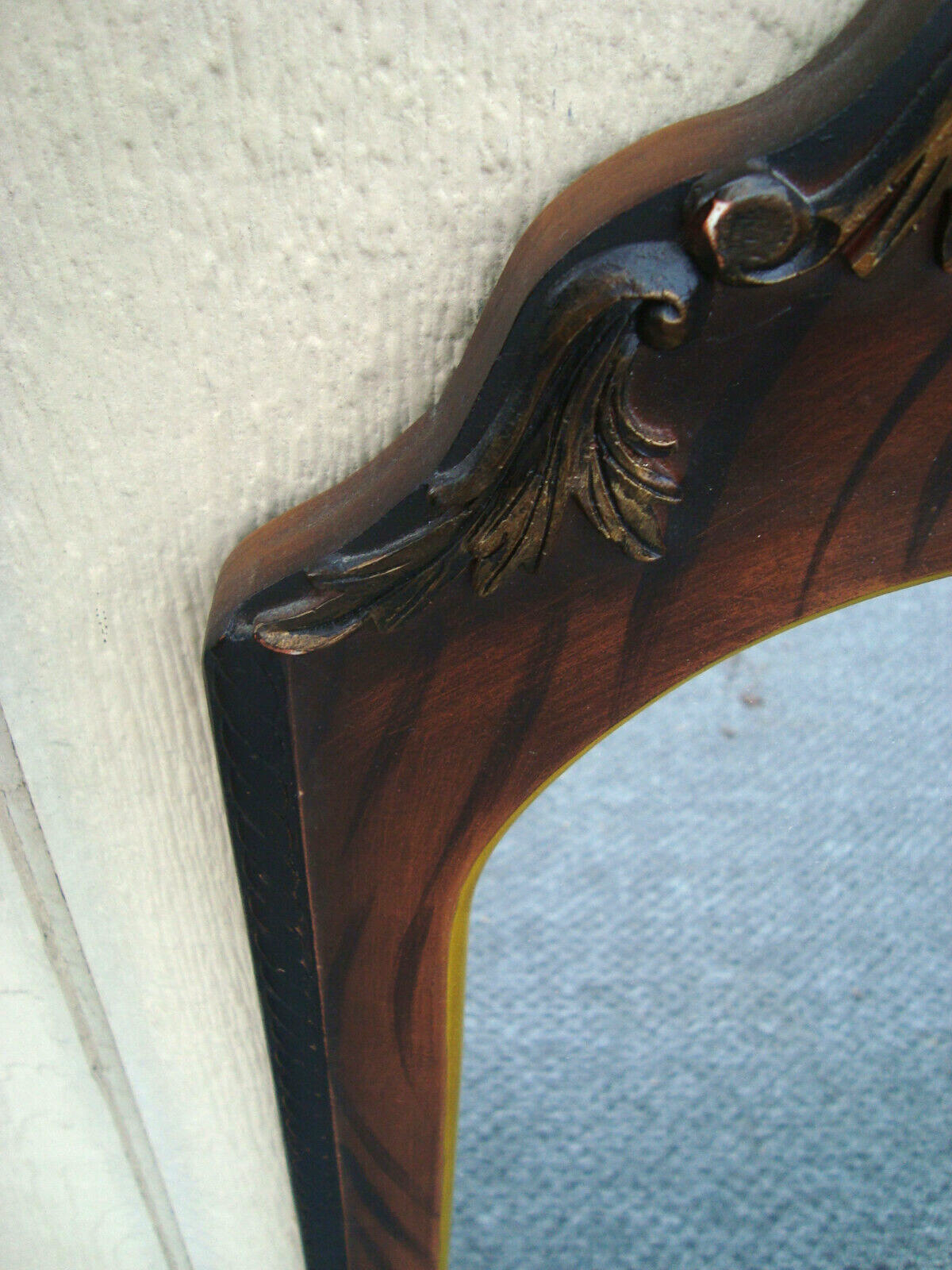 61266  Modern Carved Mirror in Fancy Picture Frame