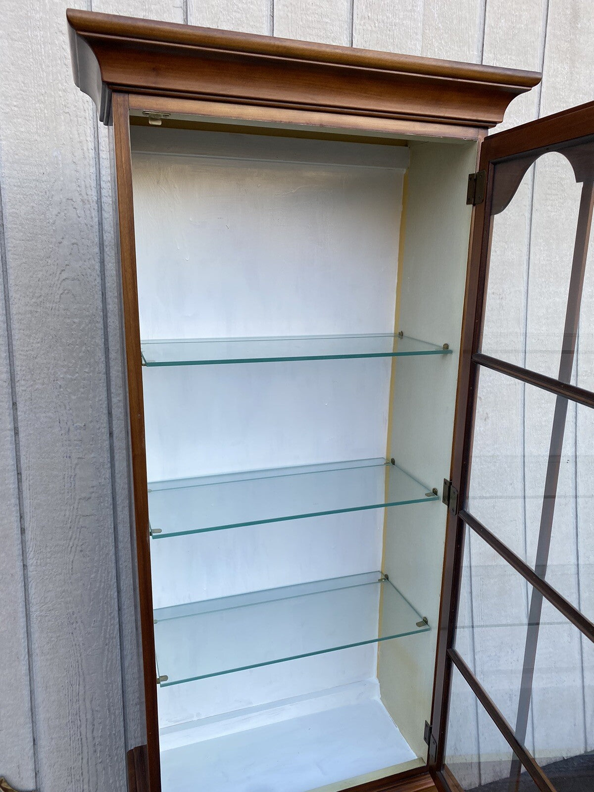 65957   Solid Cherry STATTON Centennial Furniture Curio Cabinet