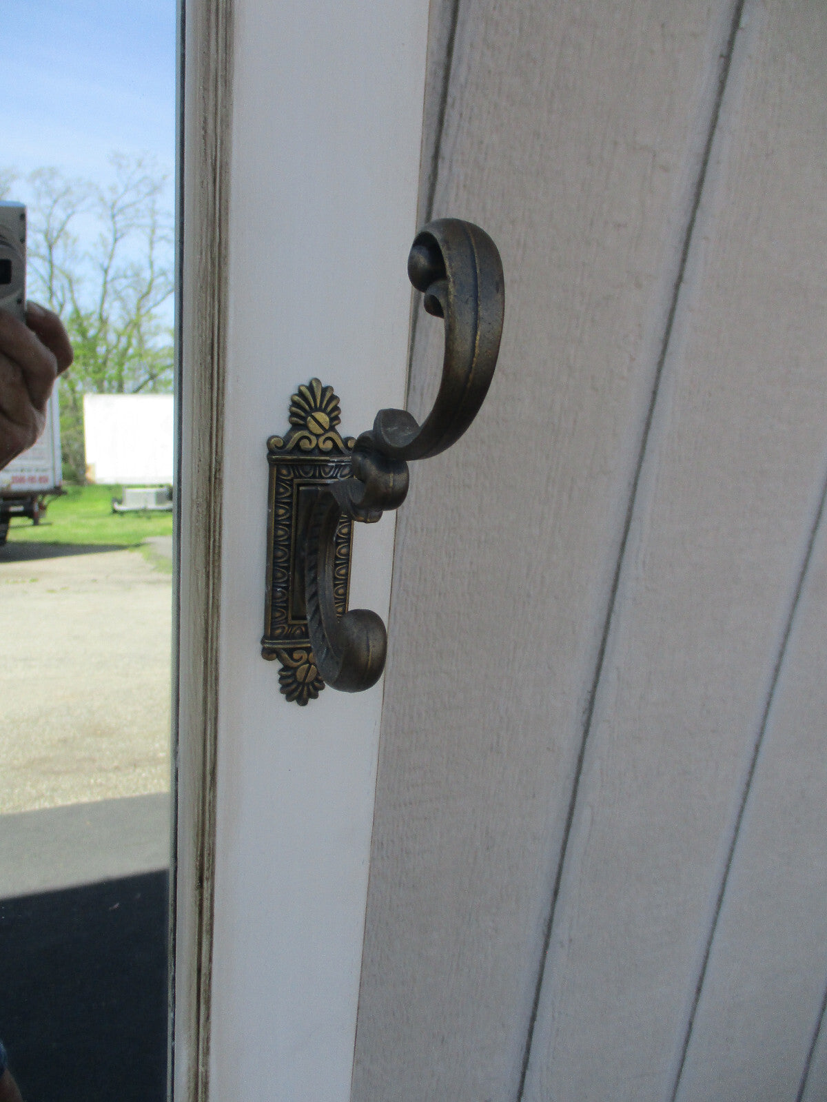 64387 Decorator Hat Rack Hall Mirror