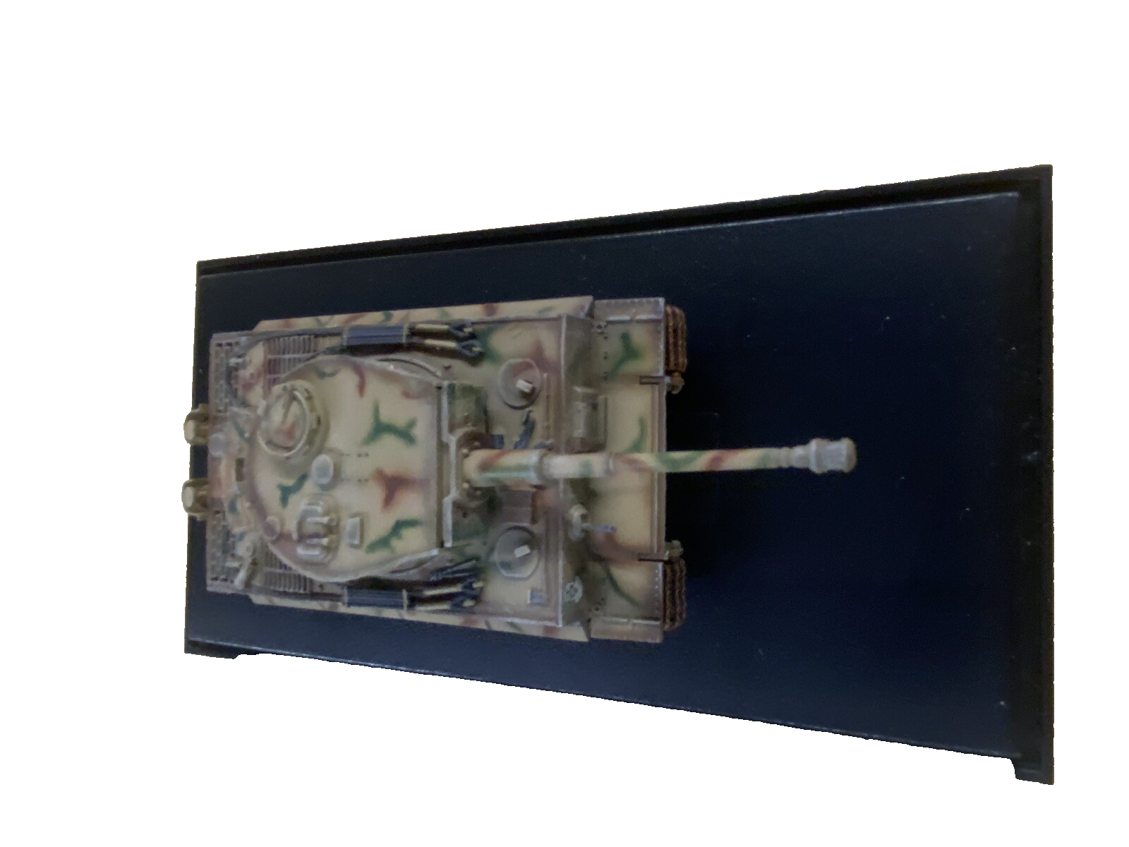 ES 47 :  Group  of  3 Military  Tanks with Show Cases  Size 7" x 3 1/2" x 3"H