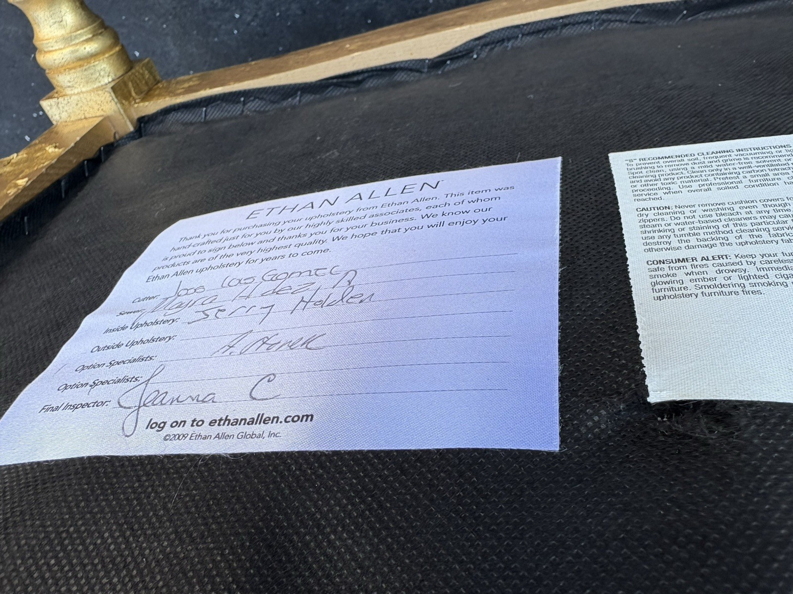 60472  Ethan Allen Decorator Hepplewhite Armchair Chair