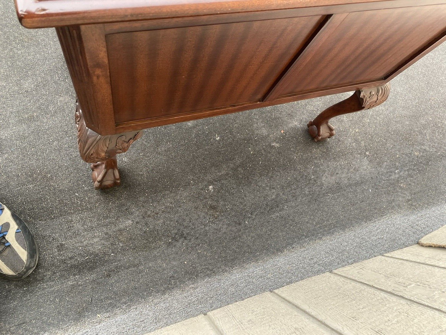 66015 Solid Mahogany 3 Drawer Chest Dresser