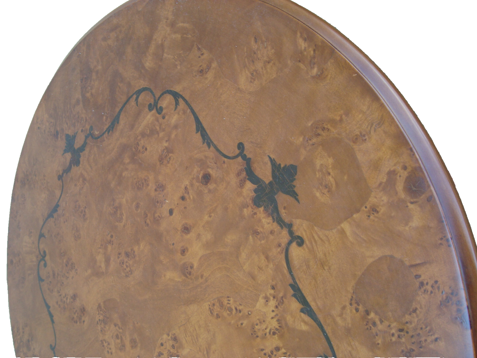 60342 Pair QUALITY Inlaid ITALIAN LUCA FERRARI Lamp Table Nightstands